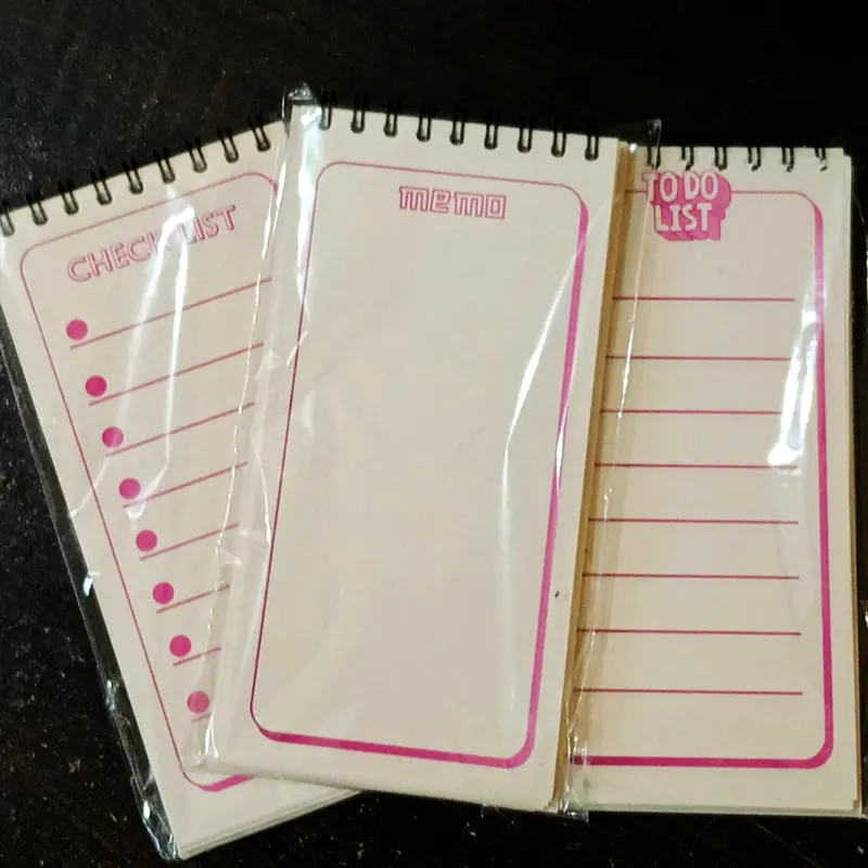 Memo Notebook Buku Tulis Sekolah Dan Alat Perlengkapan Kerja Kantor Kertas Paper 0