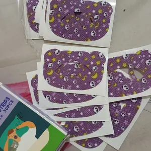 【30 PCS】Strip Tidur Mendengkur Mengurangi Pita Mulut Stiker Mulut Tidur Malam Membantu Hidung Pernapasan Efisiensi Tidur Strip