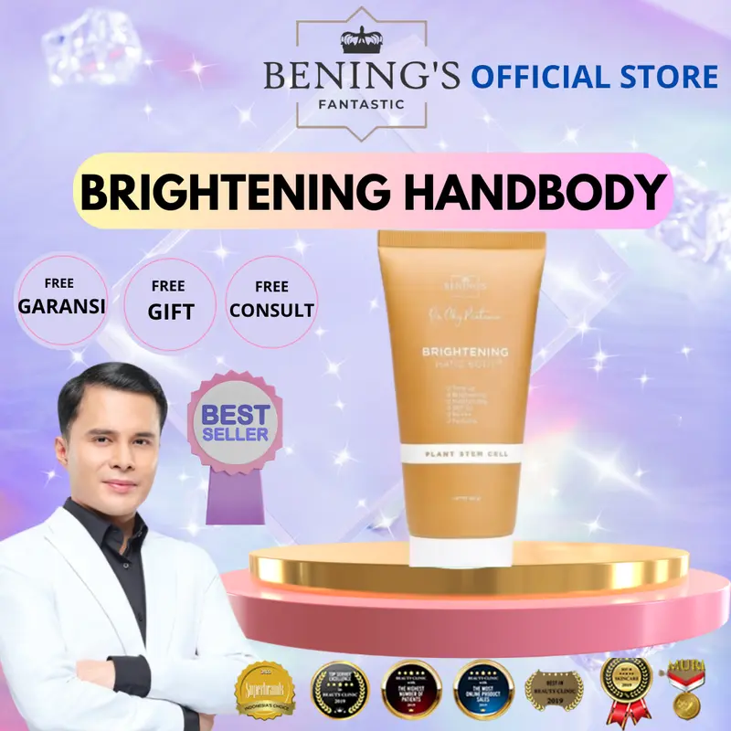 BRIGHTENING HANDBODY GOLD&SILVER dr. Oky Pratama Mencerahkan Mengencangkan Lotion Tubuh Pencerah Niacinamide 0