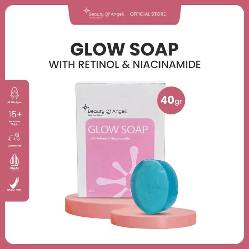 Beauty of Angel Glow Soap - Sabun Antiseptik Mencerahkan dan Melembabkan Kulit | Sabun Pencerah Kulit Kering dan Kusam | Sabun Pemutih badan 2