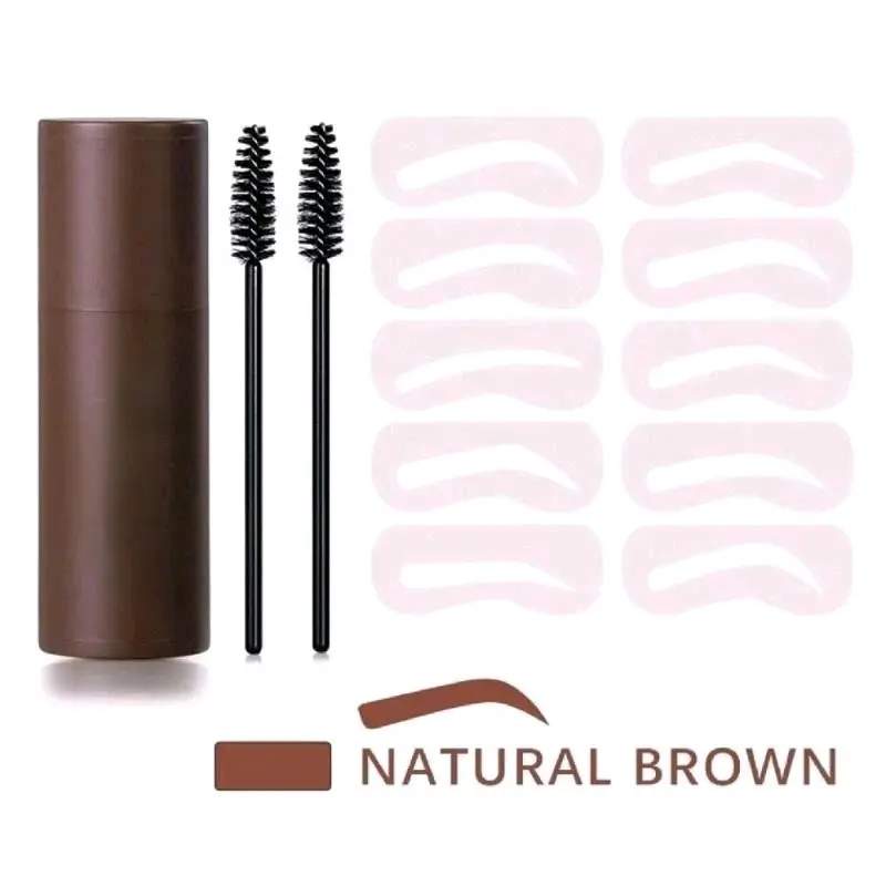 (3in1) Paket Eyebrow Powder 3in1 Cetakan Alis Tali Instant Waterproof / Eyebrow Powder Pensil alis waterproof 5