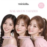 Gambar BPOM MINIPINK Iconic Double Head Auto Eyebrow Fine Tip & Spoolie Soft Natural Finish Fluffy Korean Brow Longwear Formula MP008 - ICONIC #01 Black dari Miniolla Kab. Tangerang 5 Tokopedia