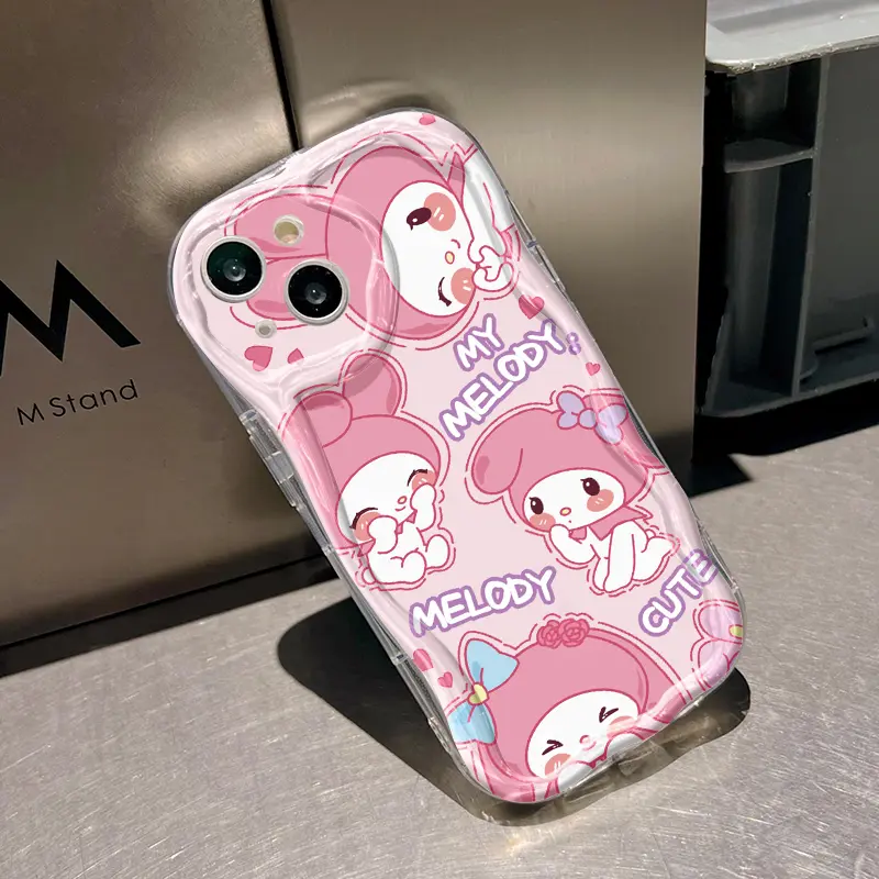Casing Hp Samsung Galaxy A04 A04E M04 F04 Case Kuromi dan Melody bermotif Casing HP Kembar indah Kesing pelindung Silikon Softcase Netflix Baru Cases 2