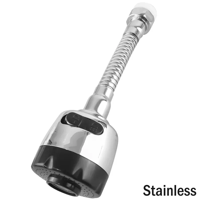 Kepala Kran Wastafel Cuci Piring Booster Selang Keran Shower Bahan Stainless WXJ-4 air 0