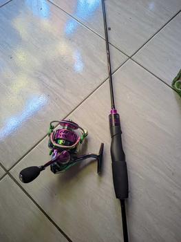 Product Review of [COD]Joran Pancing Ulight Berputar 2 Bagian Tongkat Pancing 1.8M/2.1M dengan Bahan Serat Karbon Tinggi dengan Pegangan EVA Joran Tegek from ☆**☆ 1