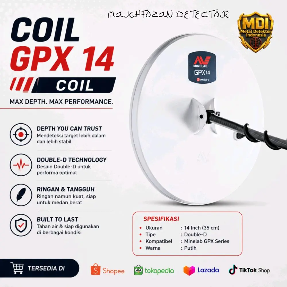 Minelab GPX 14 coil