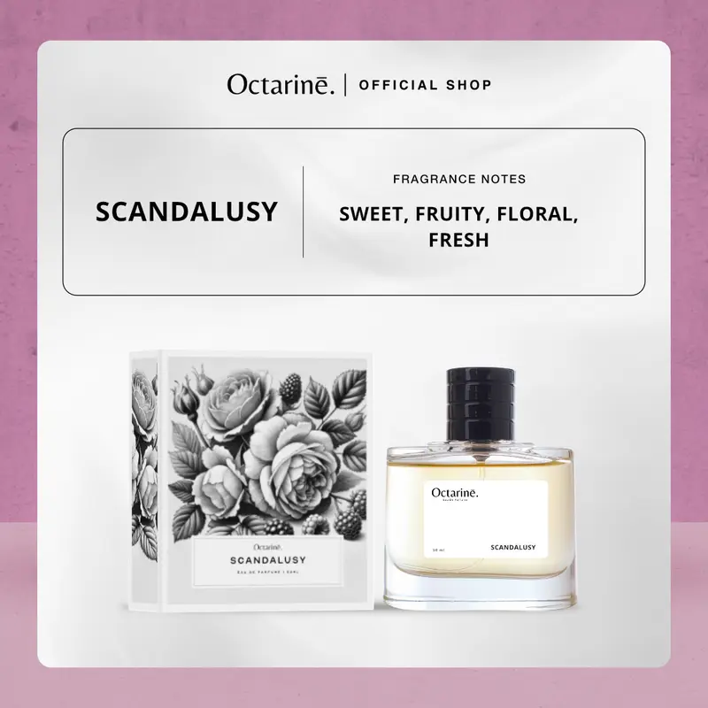 Octarine - SCANDALUSY Parfum Aroma Lembut Manis Elegant Sexy Parfum Tahan Lama 1