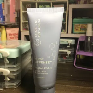 Mineral Botanica First Defense Facial Foam 100g Wajah Mencerahkan