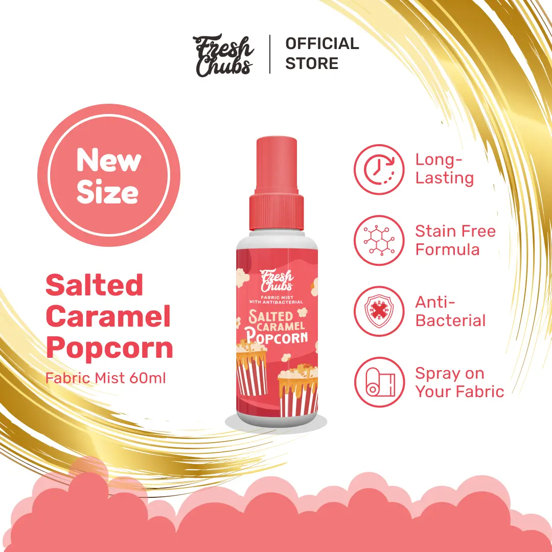 [ Freshchubs ] Parfum Baju - Salted Caramel Popcorn