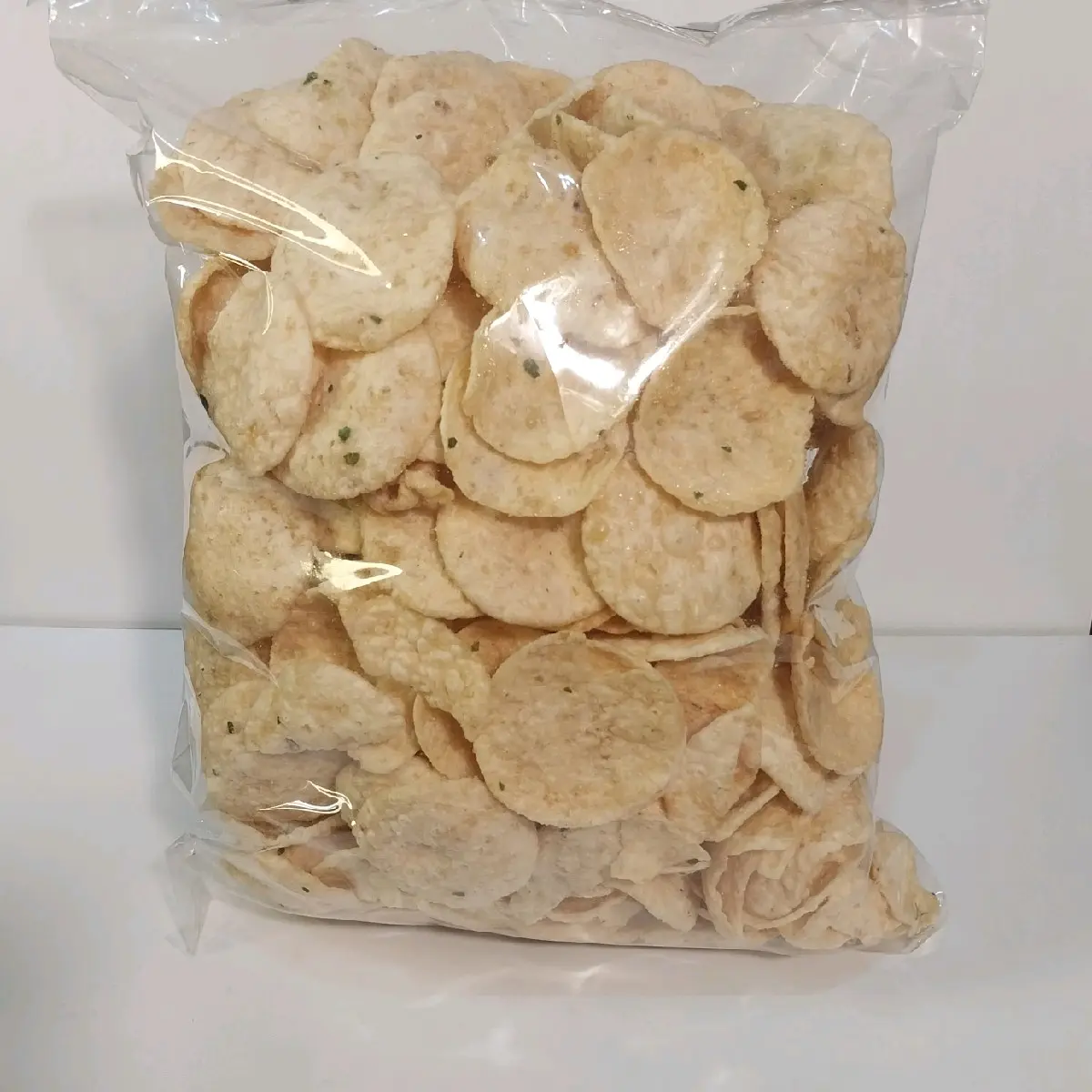 1kg Opak Singkong mini / Opak koin singkong  Cemilan Snack