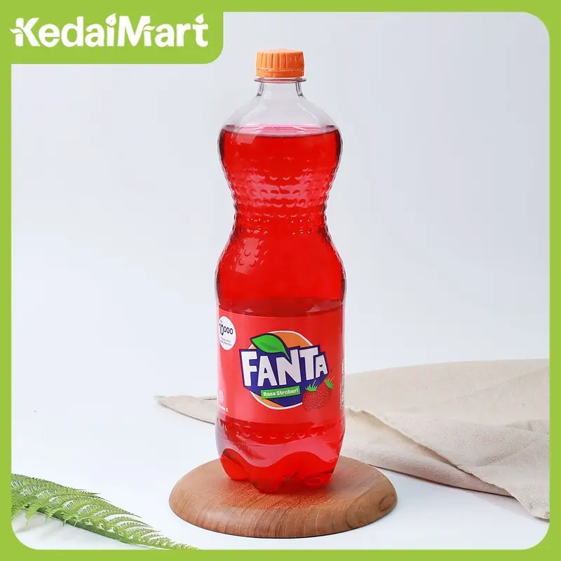 Fanta Strawberry Botol 1 Liter - Shop | Tokopedia