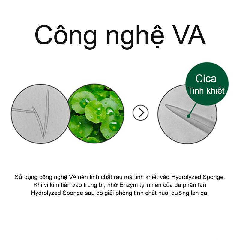 Tinh chất dưỡng da vi kim rau má VT Cica Reedle Shot 100 - 50ml Skincare Serum 6