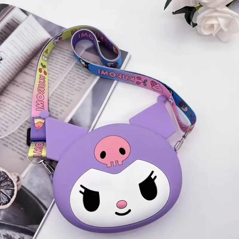 Tas Putri Kuromi Kecil Yang Lucu Tas Silikon Melody Tas Selempang 2
