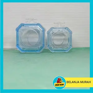 cepuk tutup anti tumpah elit song tempat pakan atau minum burung