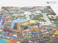 Gambar Bandung Pixel Art Poster A2 Ukuran Kertas 250 Gsm Laminasi Gloss Tanpa Frame Potret Kota Bandung Dengan Landmark dari kaisugih Kab. Bandung 2 Tokopedia