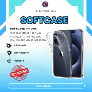 Softcase Bening Iphone Aman IP XR/XS MAX/11 PRO MAX/12 PRO/13/13 PRO MAX/14/14 PRO MAX/15/15 PRO ORIGINAL