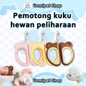 Pemotong kuku hewan peliharaan，Pemotong kuku kucing，Desain lubang bundar，Cocok untuk pemula