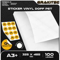 Gambar Sticker Vinyl A3+ 100 Lembar Glossy | Matte | Transparant PET | PP | Hologram Rainbow Glitter Silver Pelangi Pasir Digital Print Laser Toner Plastik Vinil Anti Air Tidak Mudah Sobek Stiker Grakitec - Glossy PP 100L dari Grakitec Kota Administrasi Jakarta Barat 3 Tokopedia