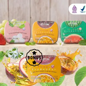 Bundling 3+1 16g Permen Mint Bebas Gula Halal Mengandung Vitamin C & Sea Salt Anti Bau Mulut