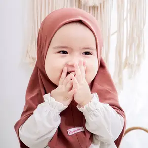 Pastellascarf | Clarissa Hijab Anak Soft Pet Bahan Jersey Muslim Instan