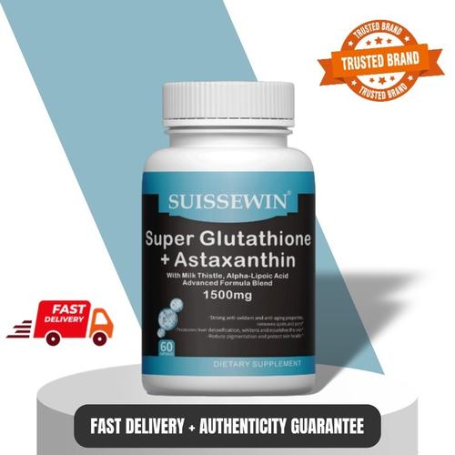 Super Glutathione Astaxanthin - Mengurangi Stres Oksidatif Dan Menjaga  Kulit Tetap Muda