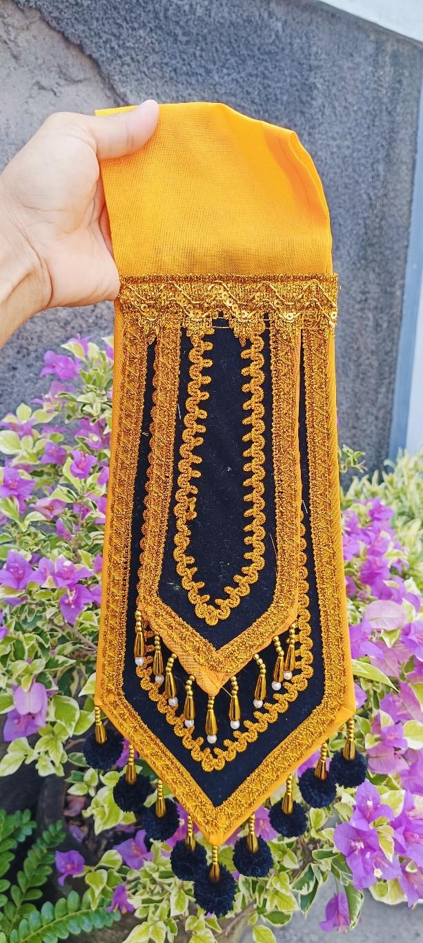 LAMAK DASI TUMPUK 2 / LAMAK BALI PREMIUM / HIASAN KARNAVAL / HIASAN PELINGGIH