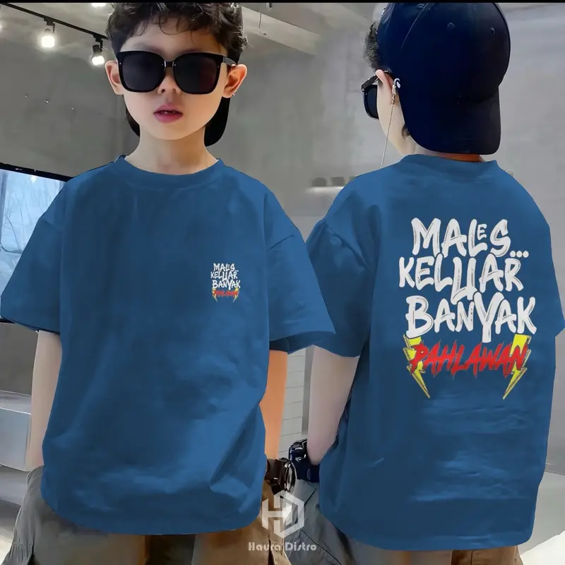 BAJU ATASAN KAOS ANAK MALES KELUAR BANYAK PAHLAWAN / KAOS ANAK KATUN COMBED LEMBUT TEBAL Fashion / baju atasan anak 4