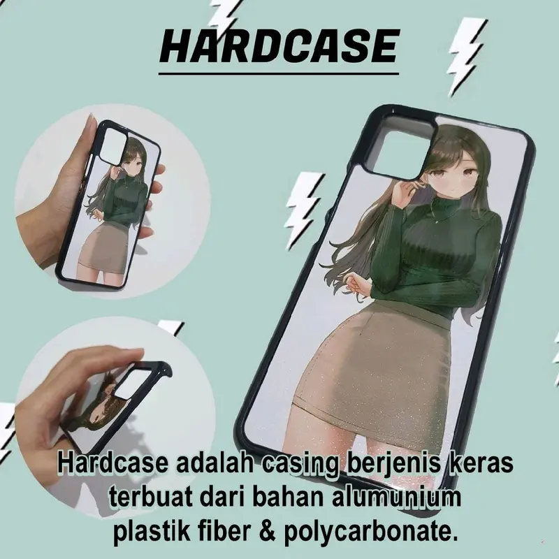 Case Custom Casing Glossy Softcase Hardcase RMA V1 untuk Smartphone - Bisa Pakai Gambar Sendiri Cover 4