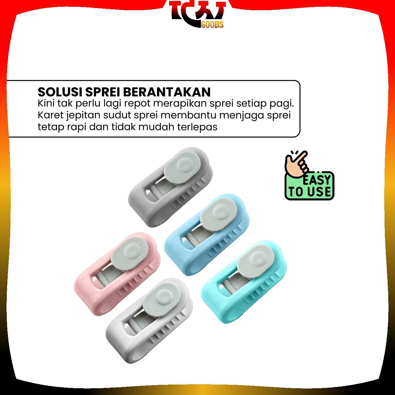 [COD] IG C154 Penjepit Sprei Anti Geser Quilt Cover Holder Penjepit Kasur Selimut Anti Licin Murah Impor