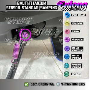 Baut Titanium Sensor Standar Samping Vario Beat Scoopy Original Vietnam GR5