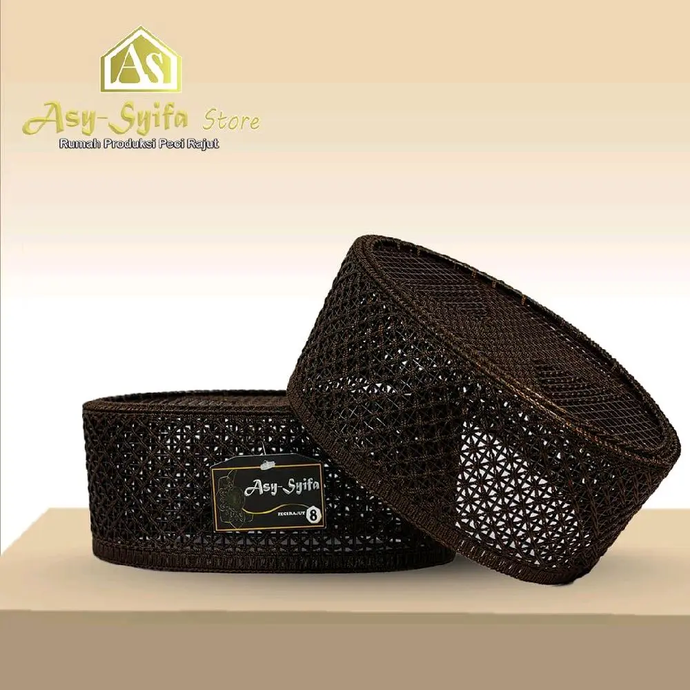 SONGKOK/PECI RAJUT BAHAN NILON NETT SIZE 5-10 TINGGI 8,5 Muslim