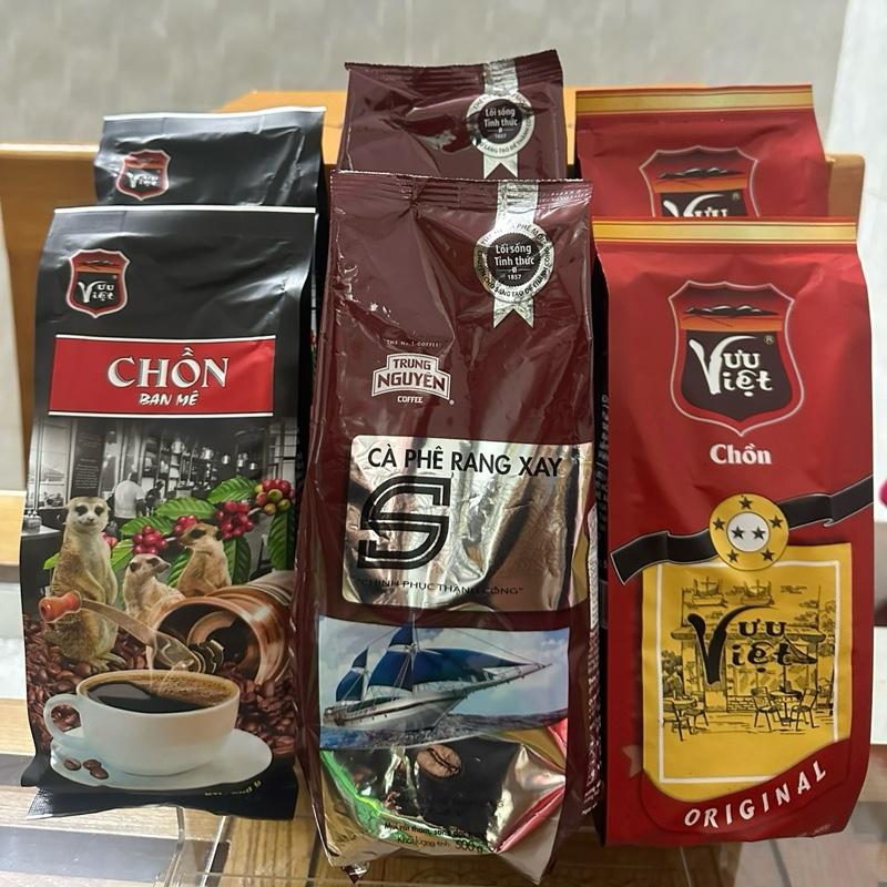 COMBO 3KG cà phê trung nguyên S, chồn ban mê, ƯV đỏ