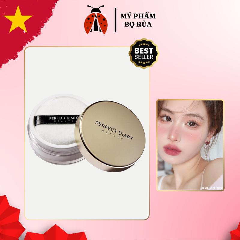 [MAI TRỊNH] Phấn Phủ Perfect Diary Kiềm Dầu Lâu Trôi, Mịn Da Tự Nhiên 7g