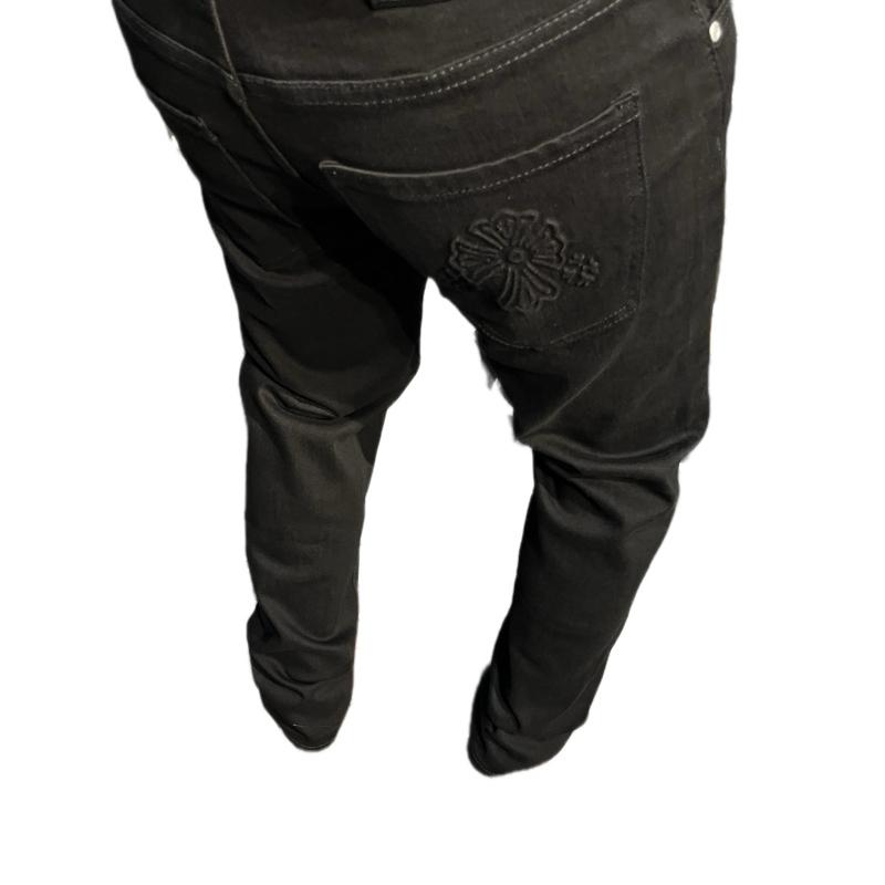 QUẦN JEAN NAM   HOẠ TIẾT TÚI CHỮ THẬP DẬP   DẬP NỔI 2024 ( ĐƯỢC XEM HÀNG FREESHIP) Menswear 0