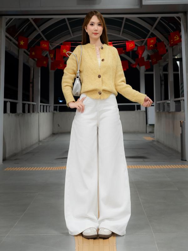 [DEAL HÀNG MỚI] Quần Jeans Nữ Ống Suông Rộng 30-34cm MIAA Size XS-XL - Màu Retro Xanh Trắng, Xanh Xám, Dirty,... - Chất Vải Jeans Mềm - Quần Ống Rộng Suông - Mã Ver3 | BigBuy360 - bigbuy360.vn