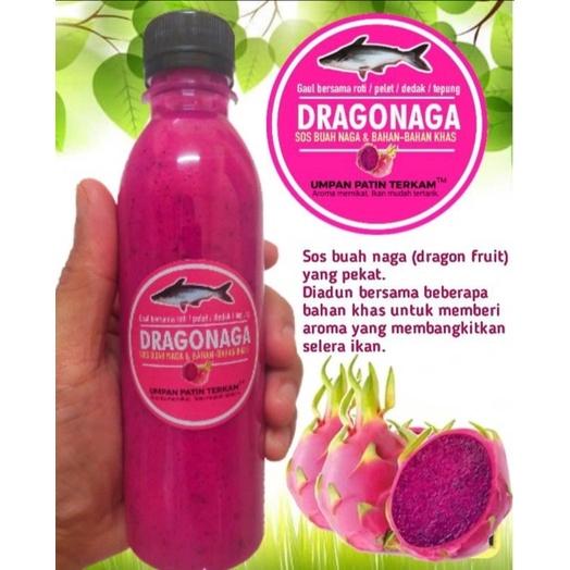 Dragonaga Umpan Patin Terkam 250ml Pancing Memancing Ikan Fishing Oil