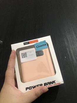 Product Review of 【COD】Hot Sale 20000mAh Mini Power Bank with 4 USB Ports Fast Charging and LED Display, Portable for iOS/Android Phone Charging - Power Bank Charger Pink (Free Shipping) from S**_ 2