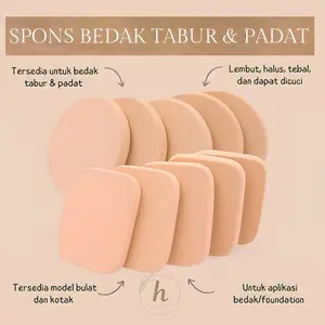 Bedak Spons Lembut Import untuk Wajah - Model [insert serial number]