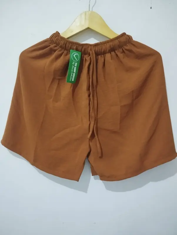 YES Paket Hemat 100ribu 7pcs Celana Hotpants Pendek Crinkle Airflow 5