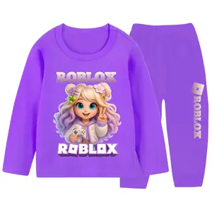 ROBLOX Piyama Setelan Baju Tidur Anak Perempuan Model Lengan Panjang Celana Panjang Size 3 Tahun - 10 Tahun OUTFIT Anak Premium Baju Roblox Anak Perempuan Fashion
