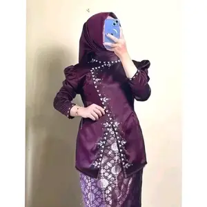 INARA ROK SONGKET One Set Satu Setel Kurung Melayu Rok Songket Seragam Bridesmaid Baju Pesta Kondangan