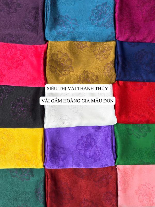VẢI LỤA GẤM HOÀNG GIA – VẺ ĐẸP QUÝ PHÁI - CHUẨN ĐẲNG CẤP