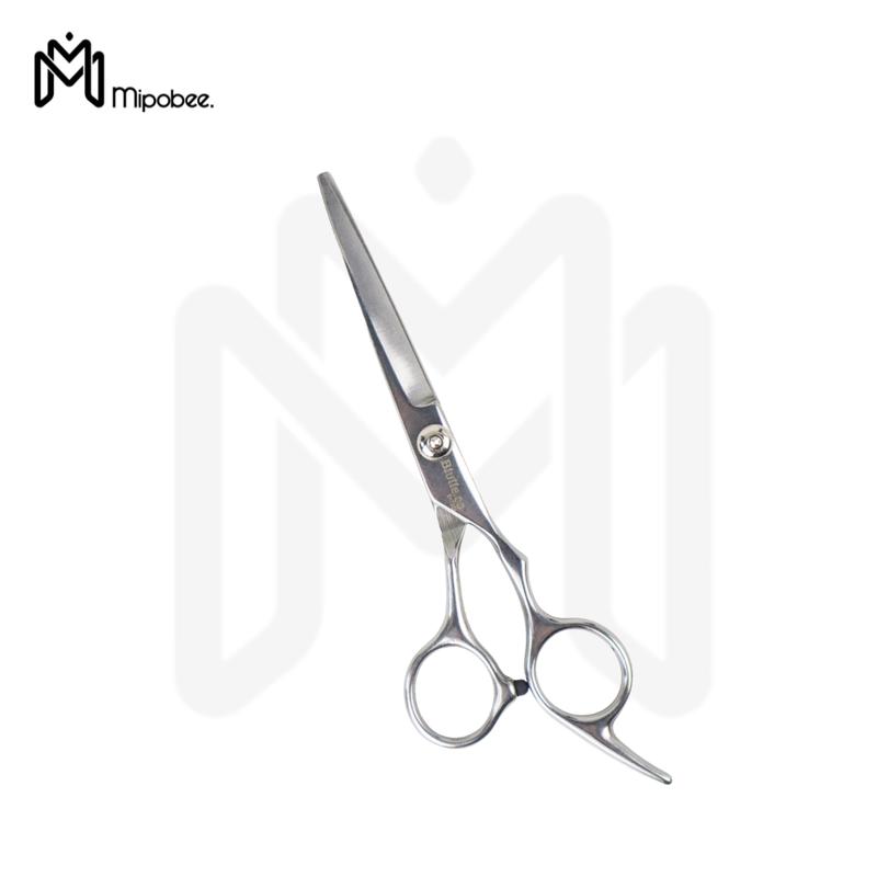 Gunting Cukur Rambut Flat Stainless Steel/Gunting Cukur Barbershop - ALAT KECANTIKAN 1