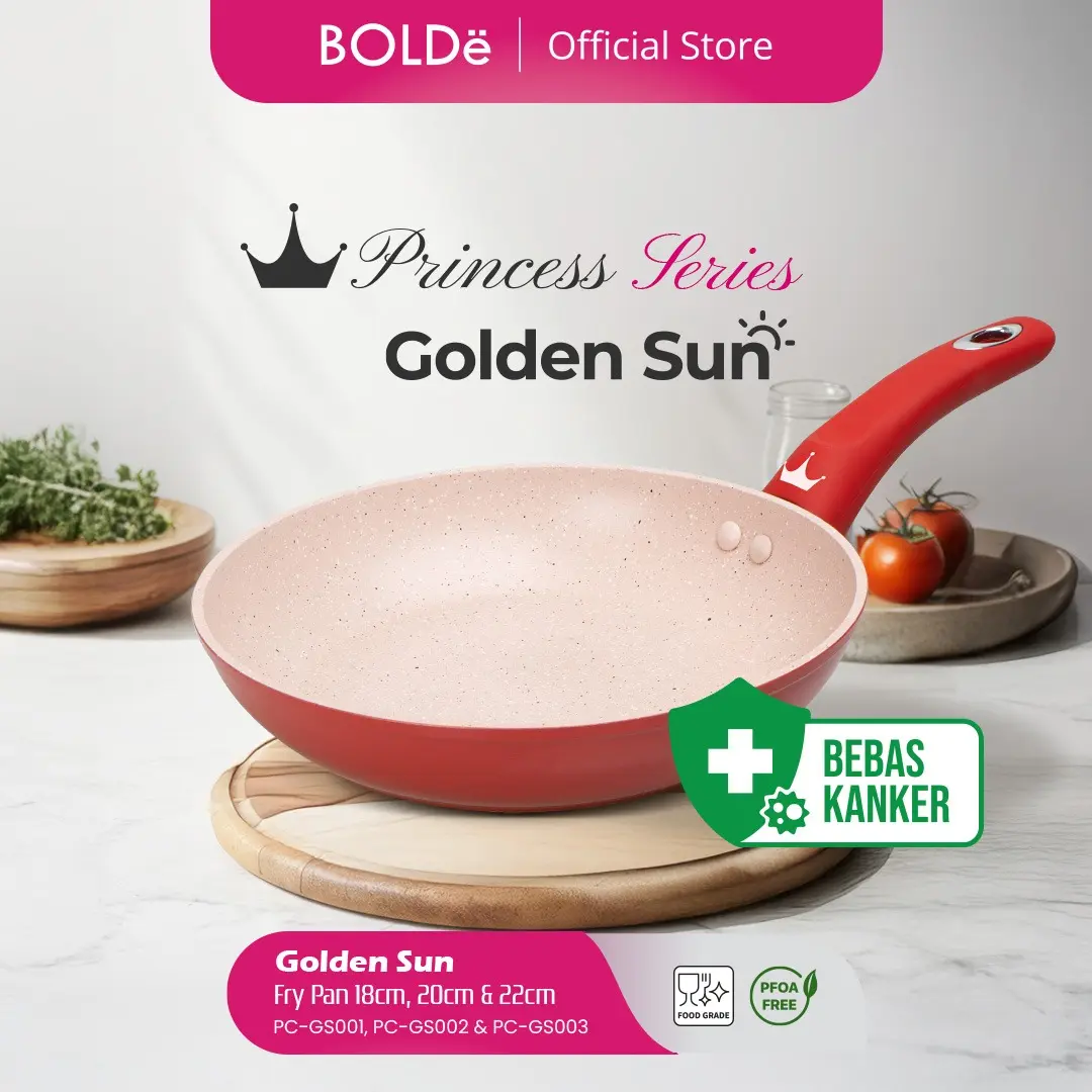 Princess Golden Sun Fry Pan 22cm