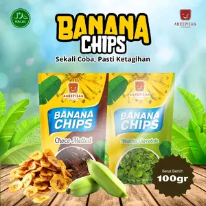 Andepisan Banana Chips Camilan Lokal 100gr - [CraveID]