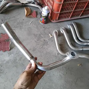 Leheran knalpot std racing Inlet 26-28 untuk Motor Beat, Vario, Scoopy, Mio, Genio, Fino,X-Ride,dengan Kualitas Premium