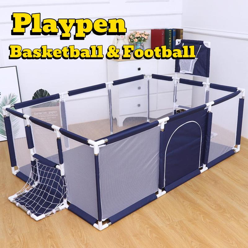 Baby Playpen Play Fence Child Children Kids Safety Barrier Rectangle ...
