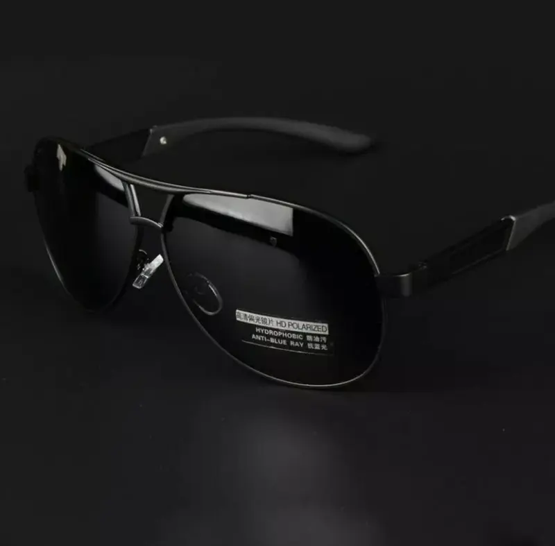 [BISA COD] Kacamata Polarized Premium Anti UV Anti Silau Aviator Style Bahan Metal Kokoh Pria Wanita kacamata hitam kece 7