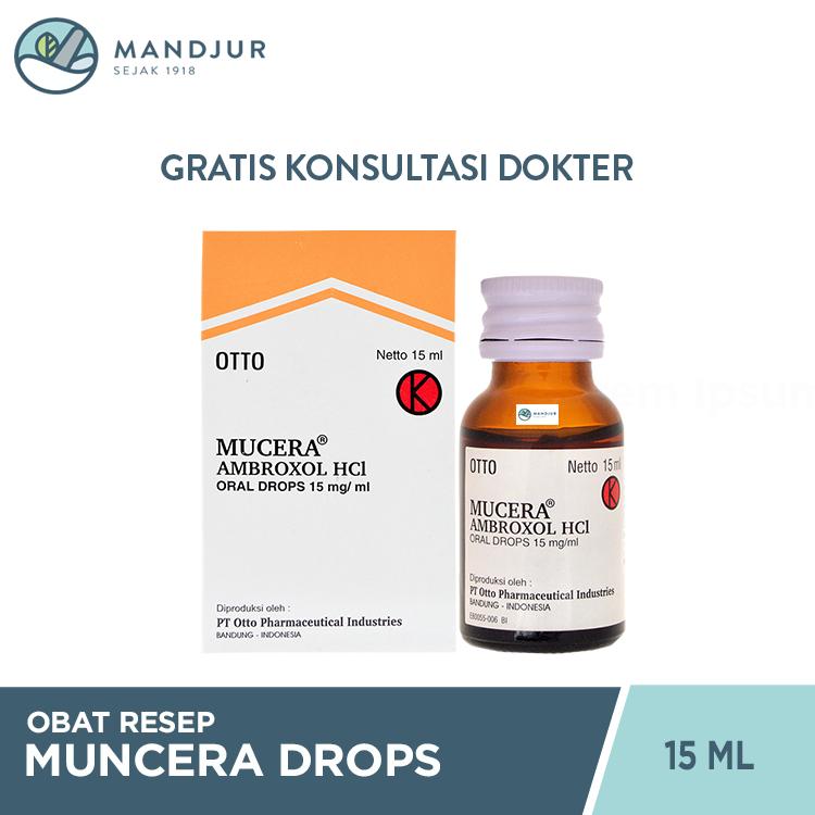 Mucera Drops Isi 15 ml Botol