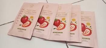Product Review of Qbast Qelsea 5 Pcs Glutathione 360 mg Collagen Drink Pencerah Mencerahkan from m**😎 1